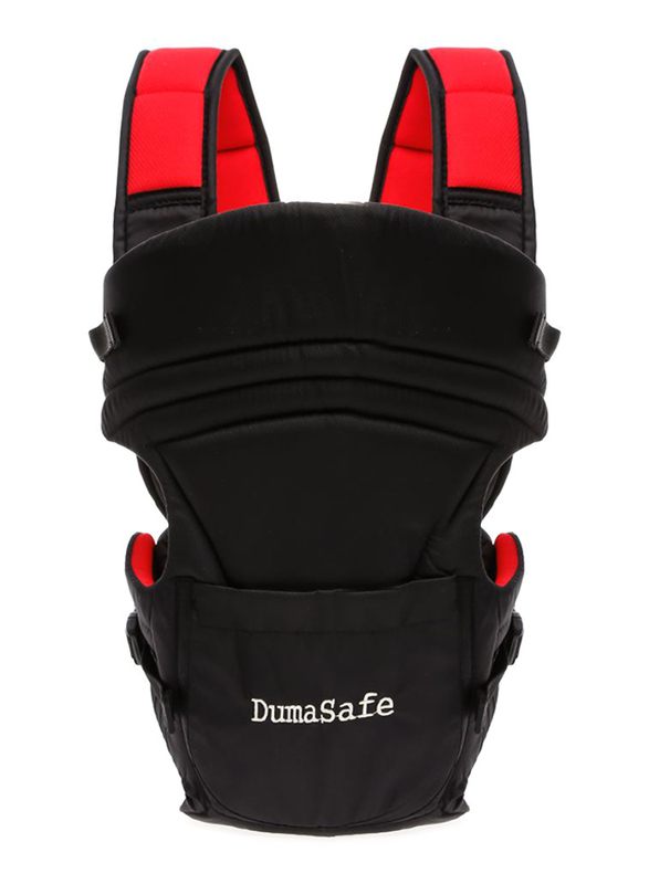 Duma Safe 2 in 1 Baby Carrier, Red/Black