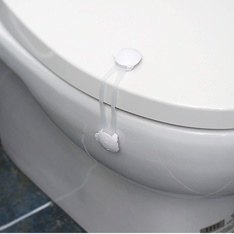 Duma Safe Multifunctional Toilet Lock, 2 Pieces, White