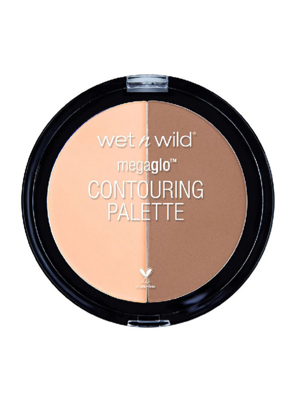 Wet N Wild MegaGlo Contouring Palette, 12.5 gm, E7491 Dulce, Beige