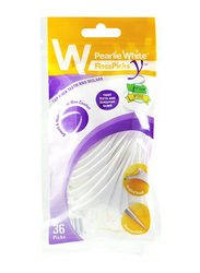 Pearlie White Floss Picks, Y 36 Count