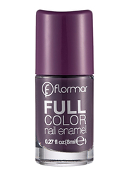 Flormar Full Color Nail Enamel, 8ml, Fc29 Mystical Getaway, Purple