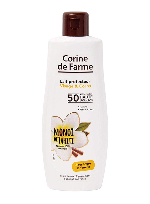 Corine de Farme SPF50 Face and Body Protective Milk, 150ml