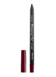 Absolute New York Waterproof Gel Lip Liner, 1.1gm, Berry, Red