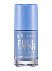Flormar Full Color Nail Enamel, 8ml, Fc16 Imaginary World, Blue