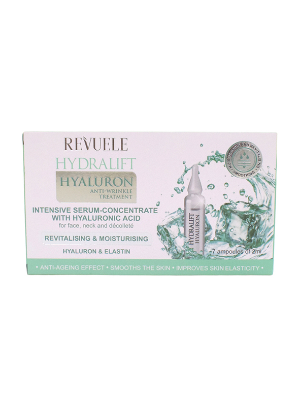 

Revuele Hydralift Hyaluron Intensive Serum Concentrate with Hyaluronic Acid, 7 x 2ml