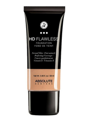 Absolute New York HD Flawless Foundation, 28ml, Sand, Beige