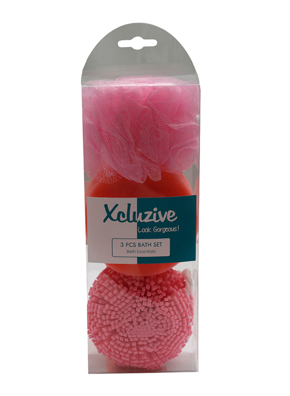 Xcluzive Bath Set for Women, 3 Pieces
