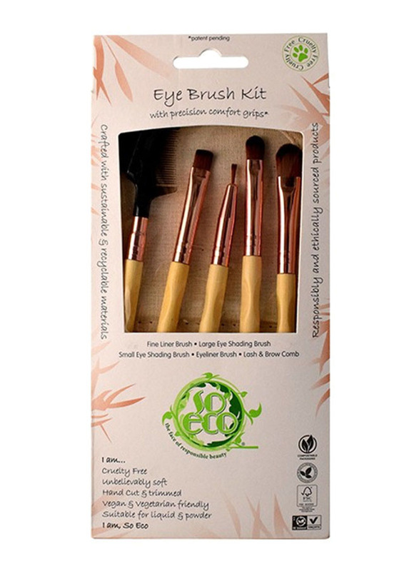So Eco Eye Brush Kit, Beige