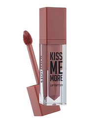 Flormar Kiss Me More Lip Tattoo Liquid Lipstick, 7.5ml, 04 Peach, Pink