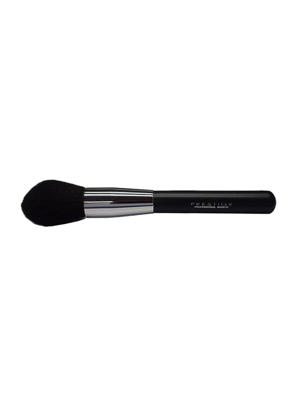 Prestige Professional Makeup Pointed Powder Brush, Black