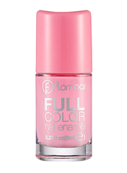 Flormar Full Color Nail Enamel, 8ml, Fc03 Bubble Gum, Pink