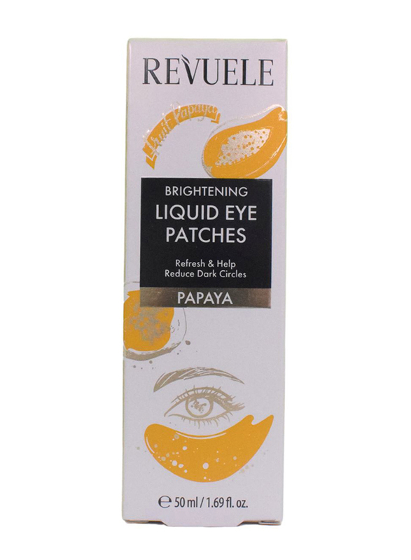 

Revuele Papaya Brightening Liquid Eye Patches, 50ml