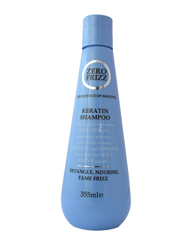 

Zero Frizz Keratin Shampoo, 355ml