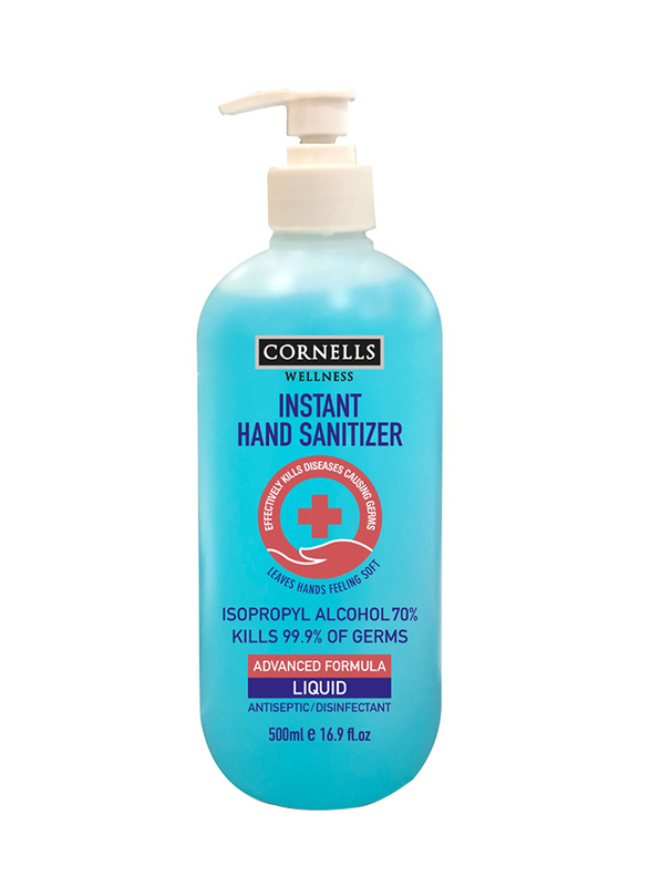 Cornell's Liquid Instant Hand Sanitizer, 500ml
