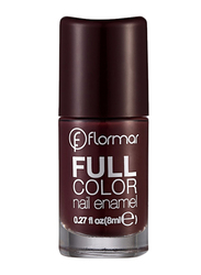 Flormar Full Color Nail Enamel, 8ml, Fc43 Chunky Cocoa, Brown