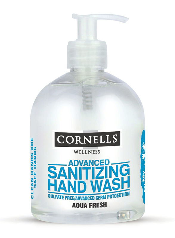 

Cornell's Wellness Aqua Fresh Sanitizing Hand Wash, 500ml