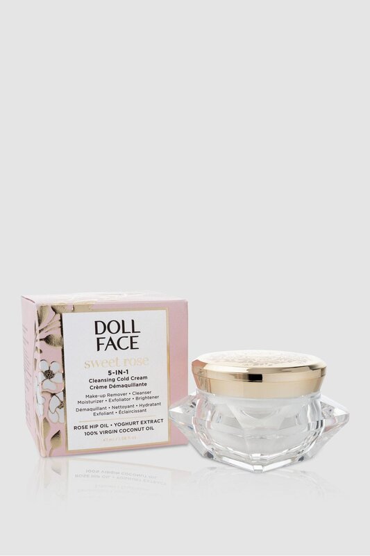 Doll Face Sweet Rose 5-in-1 Cleansing Cold Cream, 47 ml