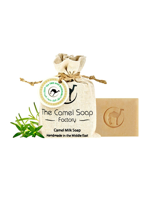 The Camel Soap Factory Tea Tree & Rosemary Milk Soap, 100gm
