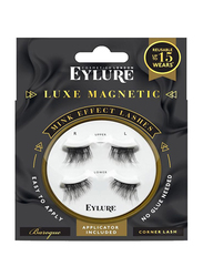 Eylure Luxe Magnetic Baroque Corner False Eye Lashes, Black