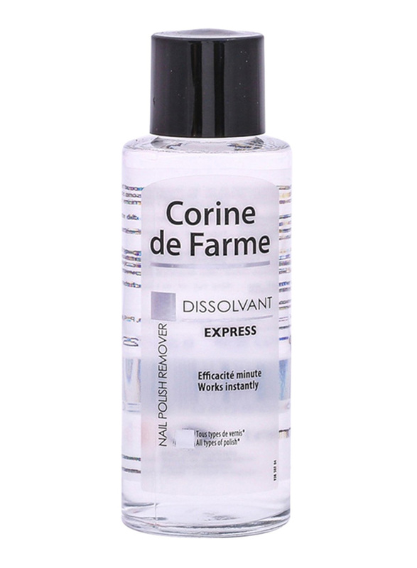 Corine De Farme Express Nail Polish Remover, 100ml, White