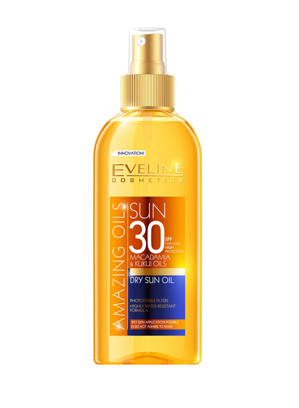 Eveline Amazing Oils SPF 30 Dry Sunscreen, 150ml