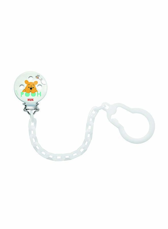 Nuk Disney Winnie The Pooh Soother Chain, White