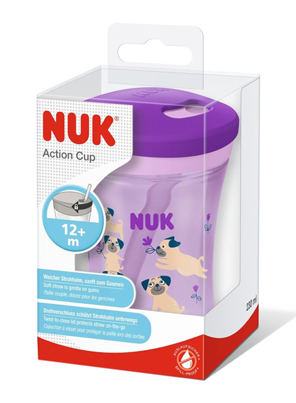 NUK Action Cup, 230ml, 12+ Months, Multicolour