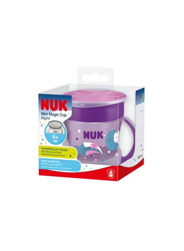 NUK Mini Magic Night Cup, 6+ Months, Multicolour