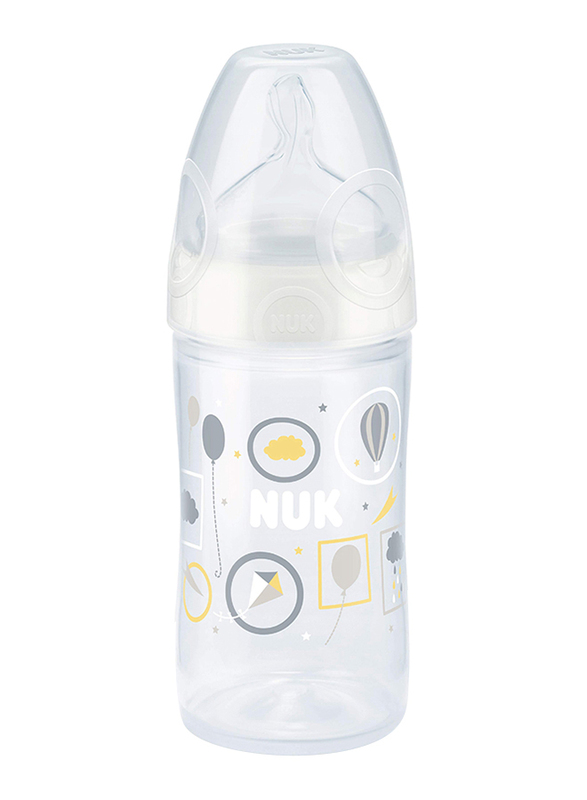 Nuk New Classic My Love Baby Bottle 150ml, White
