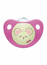 Nuk Night & Day Trendline Silicone Soother, 6-18Months, 2 Piece, Pink