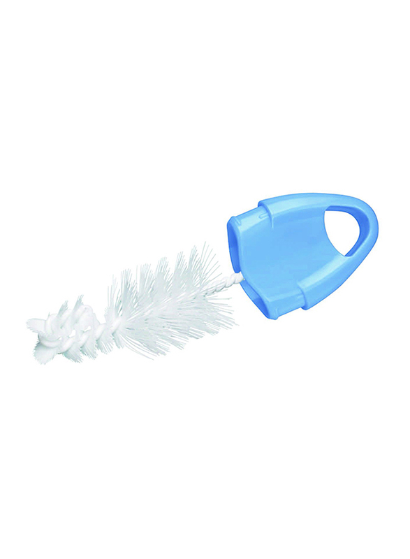 Nuk Bottle Brush 2 in 1 with Teat Brush, Blue