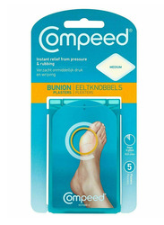 Compeed Bunion Plasters Medium Size, 5 Strips