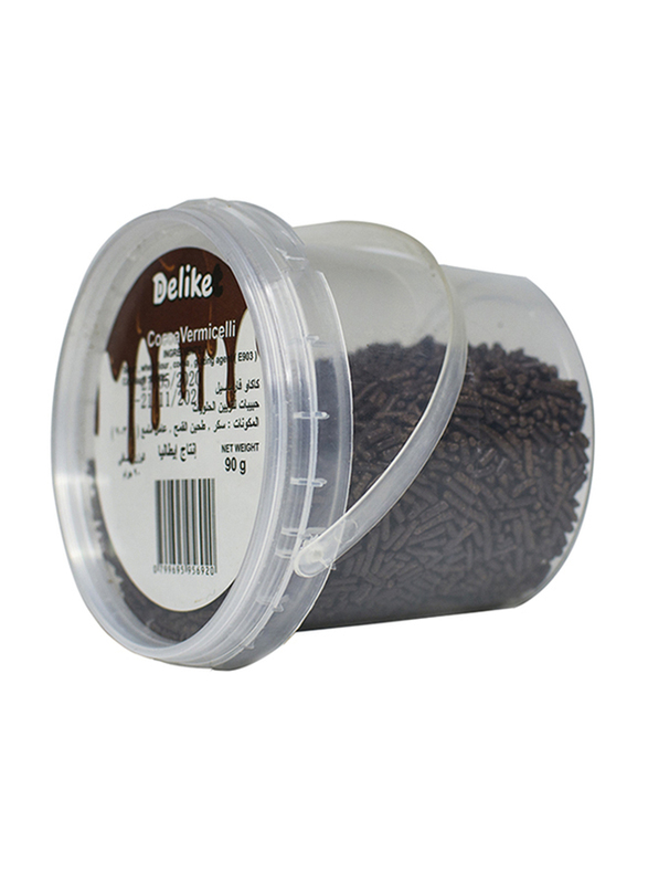 Deliket Cocoa Cake Decoration Mini Sprinkles Jar, 90g