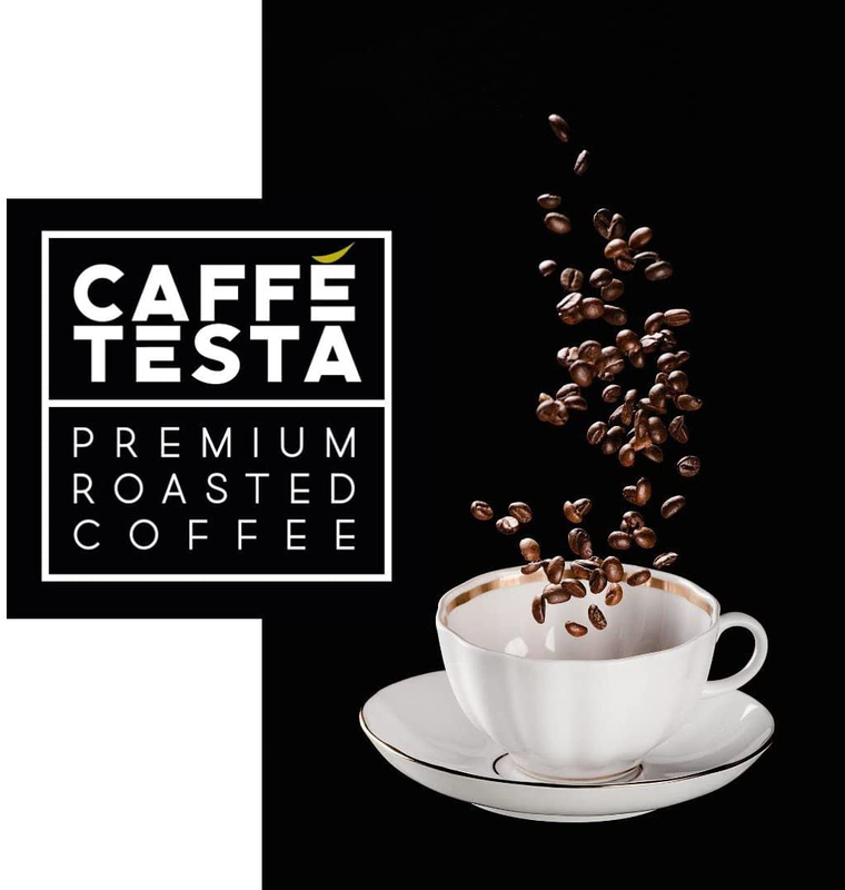 Caffe Testa Dolcecaffe Professional Roasted Classic 100% Arabica Coffee Beans, 1kg