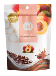 Elit Real Fruit Peach Chocolate Covered with Milk Chocolate, 125g