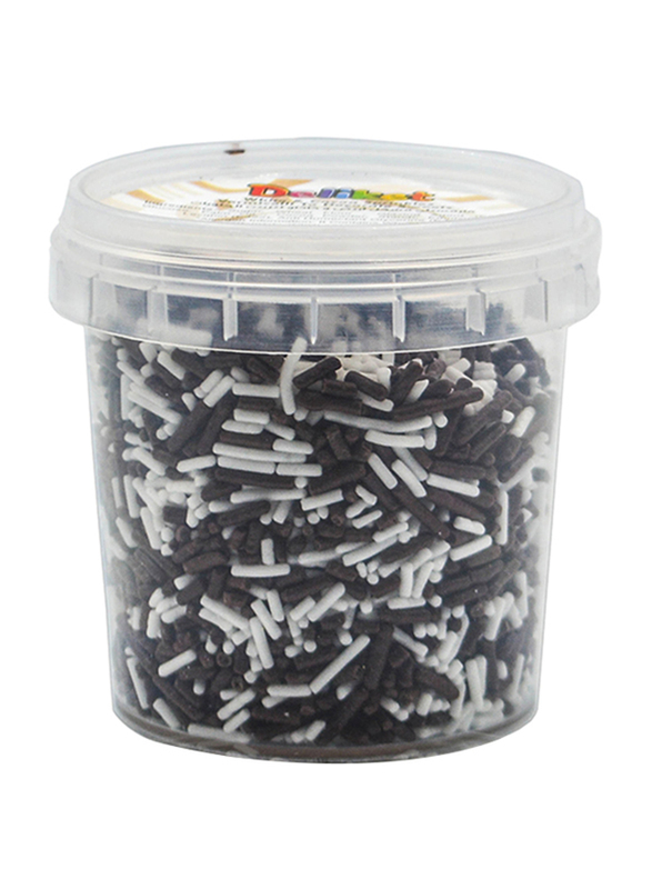 Deliket White & Cocoa Vermicelli Sprinkles, 90g