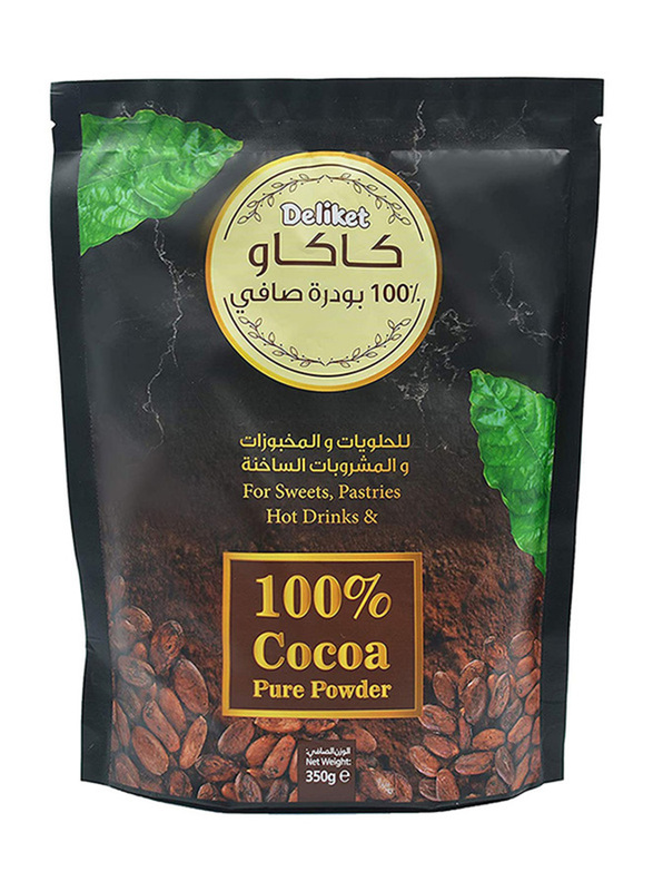 Deliket 100% Pure Cocoa Powder, 350g