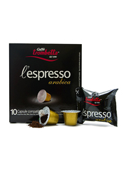 Caffe Trombetta L'Espresso Arabica Coffee, 10 Capsules, 55g