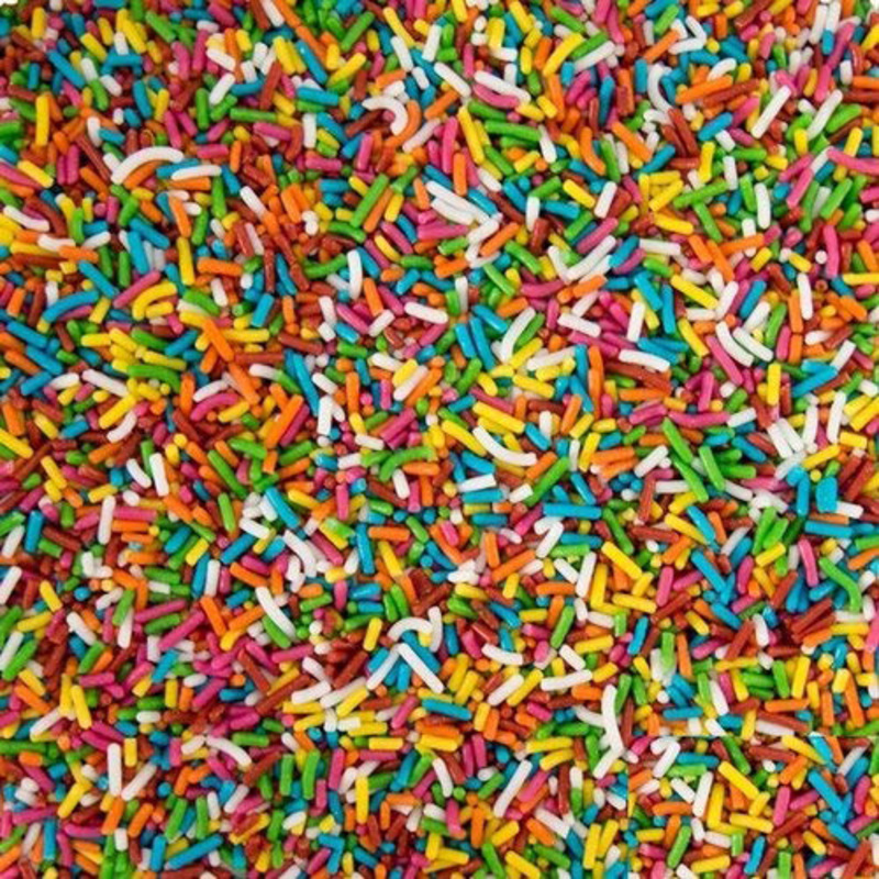 Deliket Mix Colorful Vermicelli Sprinkles, 500g
