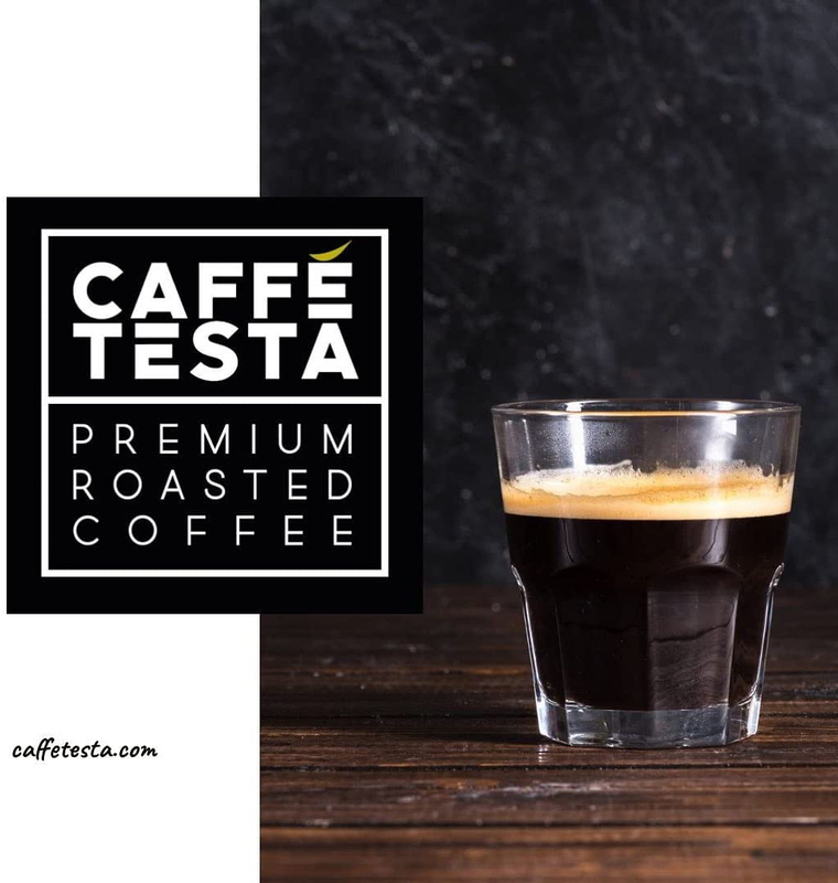 Caffe Testa Dolcecaffe Professional Roasted Classic 100% Arabica Coffee Beans, 1kg