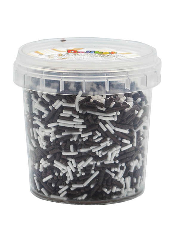 Deliket White & Cocoa Vermicelli Sprinkles, 90g