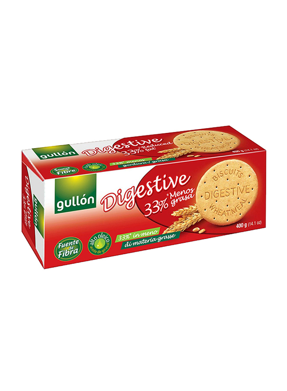 Gullon Digestive Less 33% Fat Biscuits, 400g