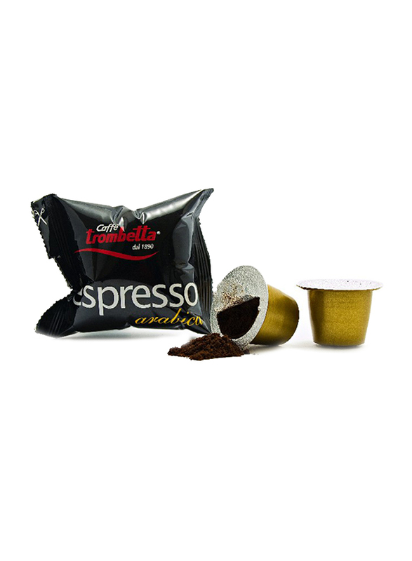 Caffe Trombetta L'Espresso Arabica Coffee, 10 Capsules, 55g