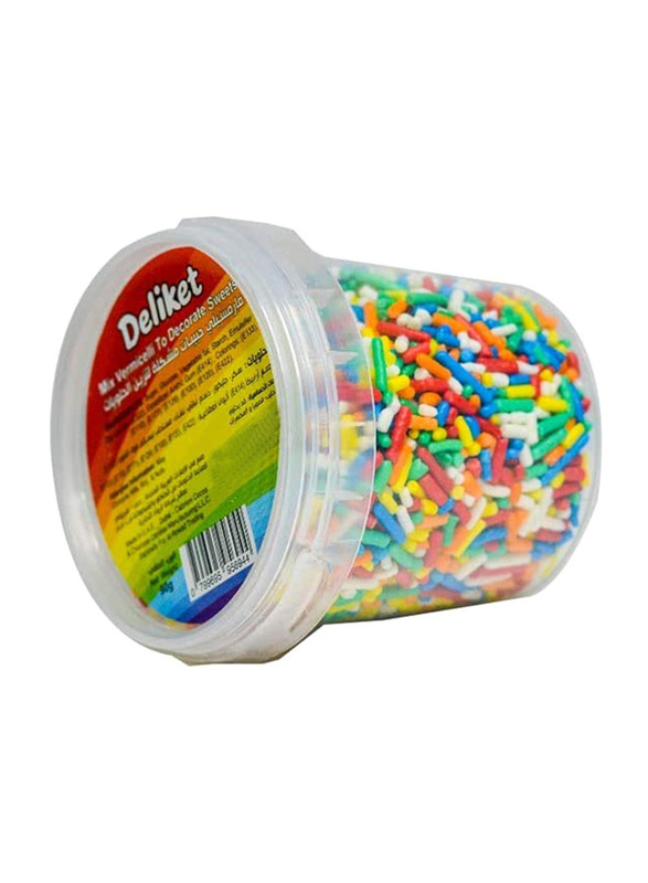 Deliket Mix Decoration Mini Sprinkles Jar, 90g