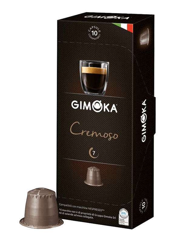 Gimoka Cremoso Coffee, 10 Capsules, 55g