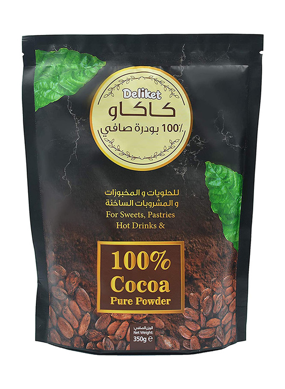 Deliket 100% Pure Cacao Powder, 350g