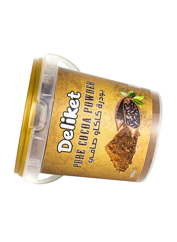 Deliket Premium Quality Pure Cocoa Powder, 100g