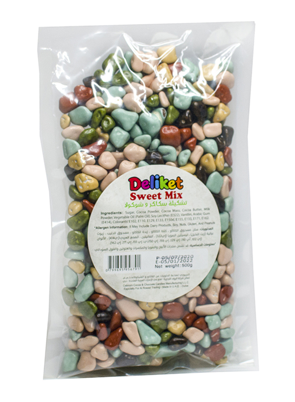 Deliket Sweet Mix Chocolate Stones, 500g