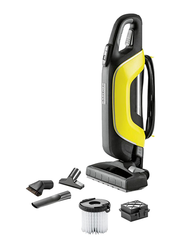 Karcher VC 5 Upright Vacuum Cleaner, Yellow/Black