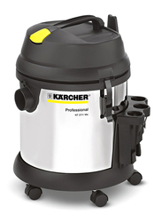 Karcher NT 27/1 Me Wet and Dry Vacuum Cleaner, Grey/Silver